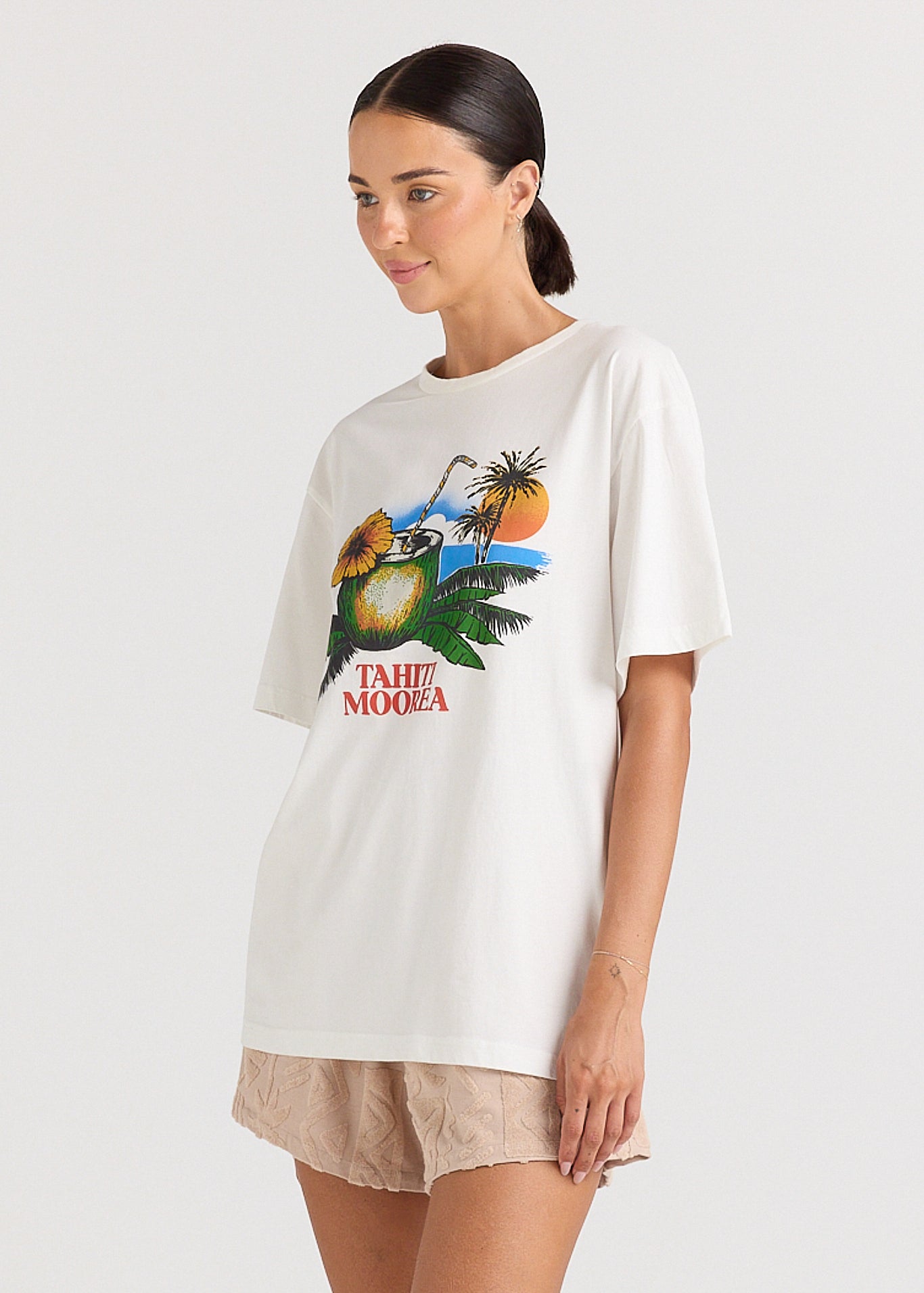 Tahiti Tee - Vanilla