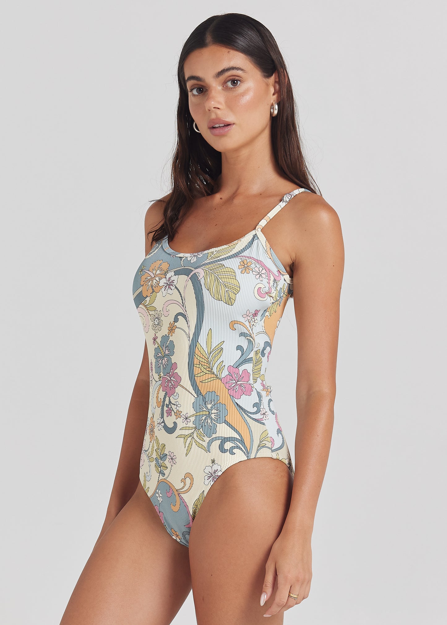 Waimea Singlet One Piece Swimsuit - Dawn