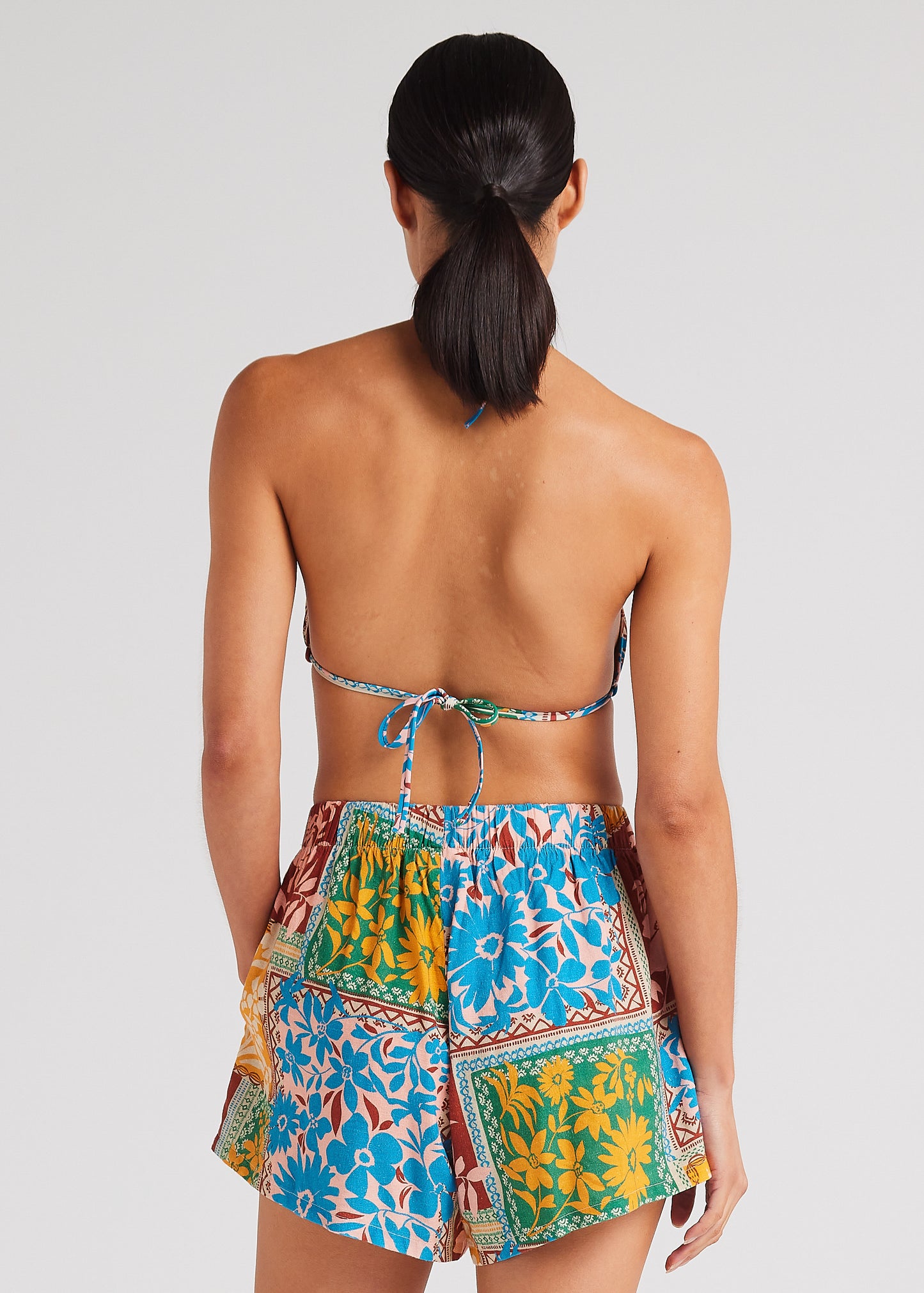 Wildflower Slit Short - Sunshine