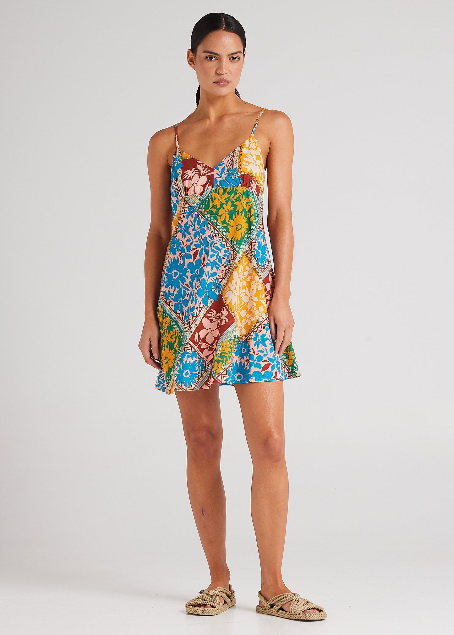 Wildflower Slip Bias Dress - Sunshine