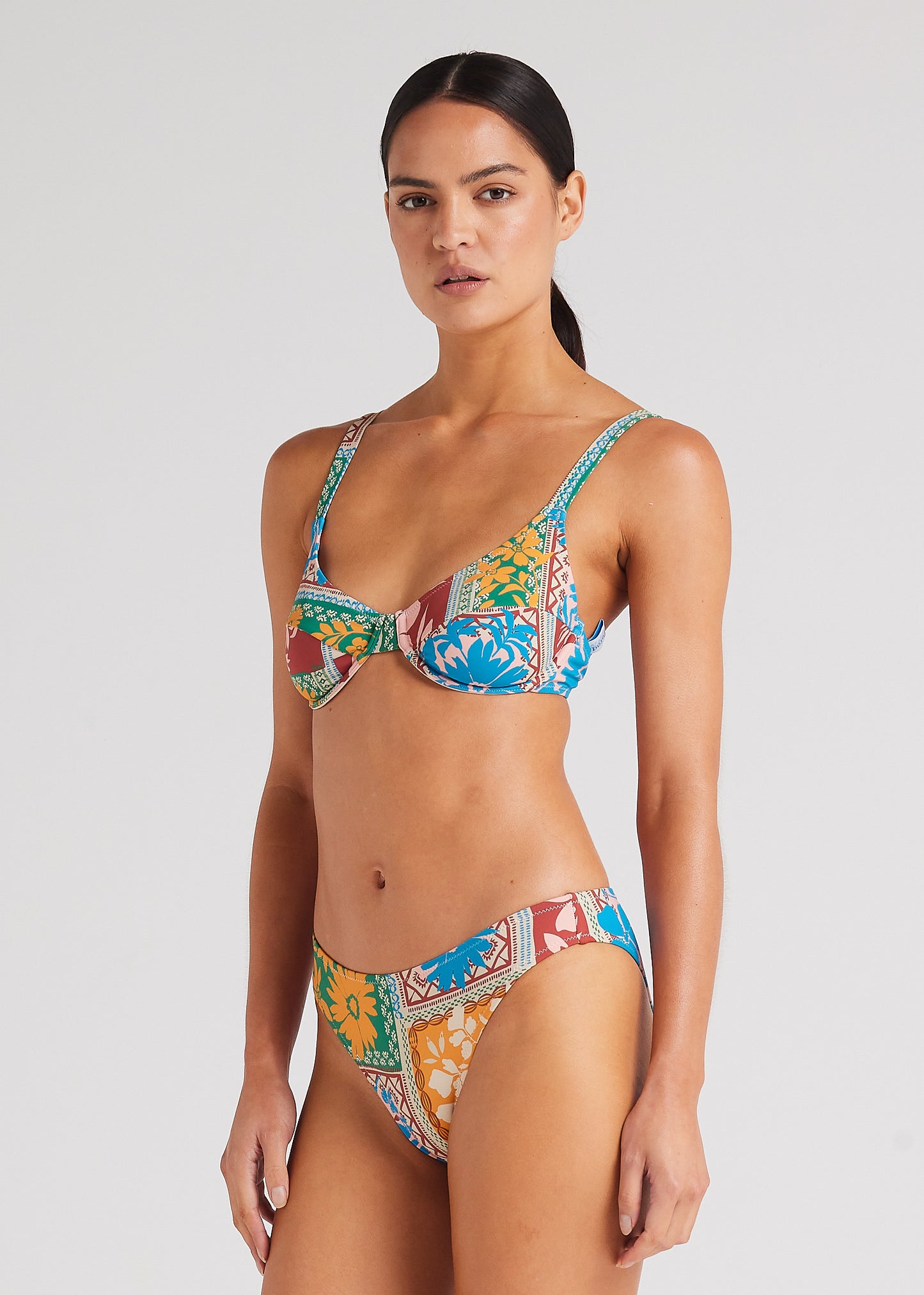 Wildflower Underwire Bikini Top - Sunshine